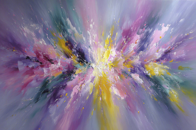 Colorful Paint Splash Background