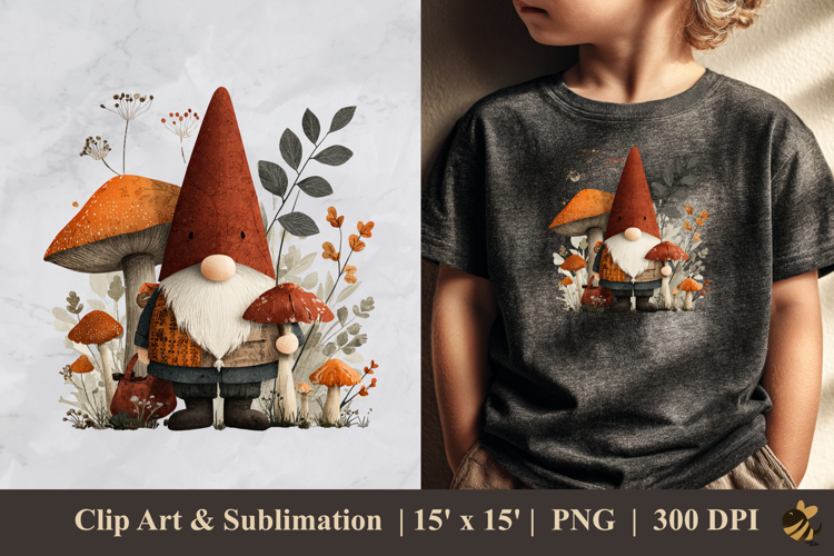 Cute Dwarf DTF Sublimation Clipart Design 1