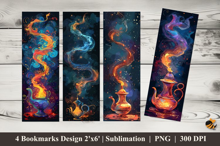 Magic Kettle Bookmarks Sublimation Design