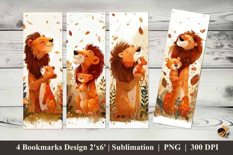 Father's Love Bookmarks Sublimation Design