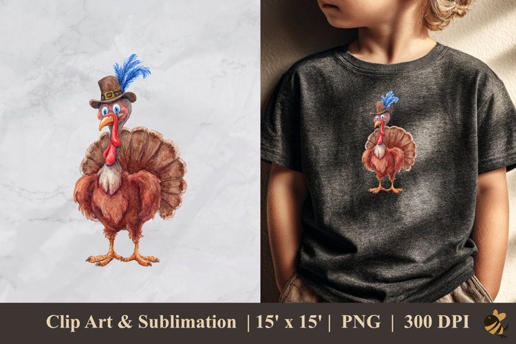 Turkey Clipart Image 24