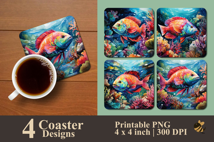 Tropical Fish Clipart Image 9