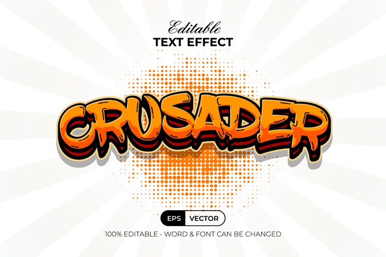 Crusader Text Effect