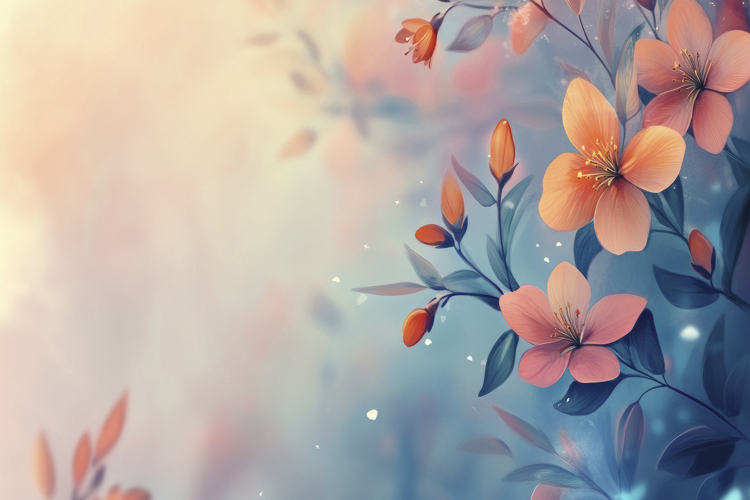Flowers Texture Image 18