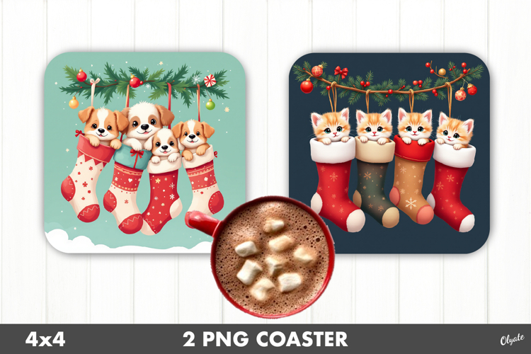 Christmas Cat Clipart Image 13