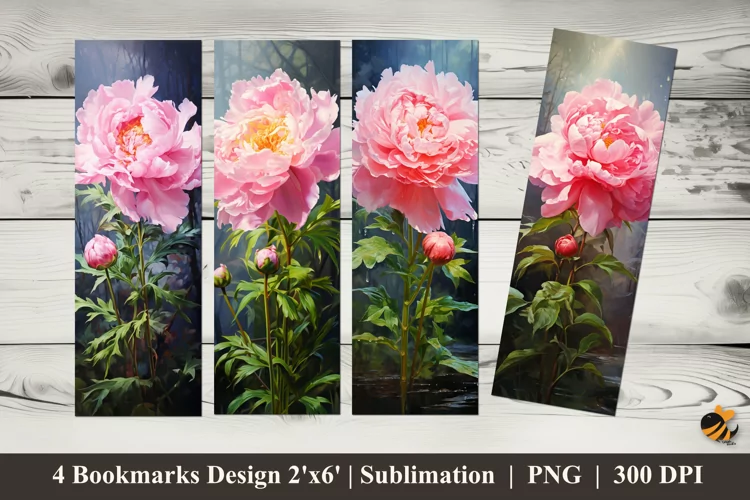 Natural Softness Bookmarks Sublimation Design