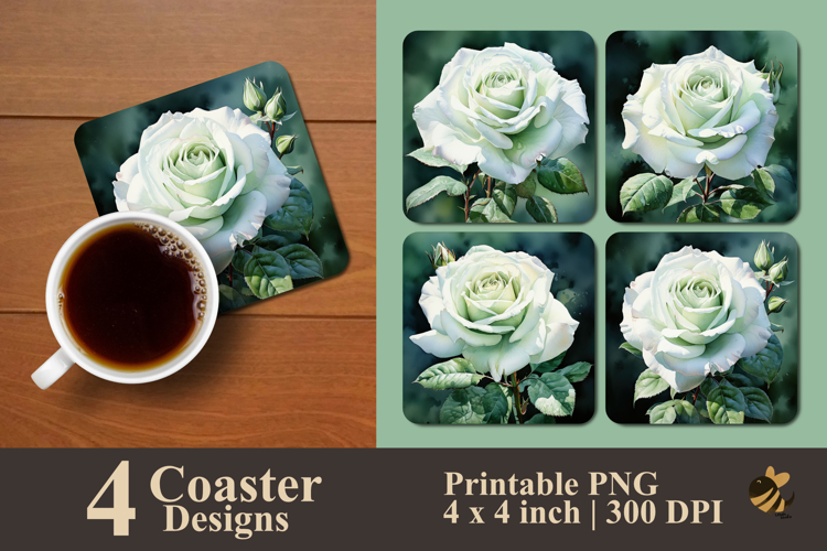 White Rose Clipart Image 24
