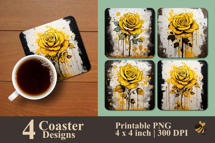 Yellow Rose Clipart Image 3