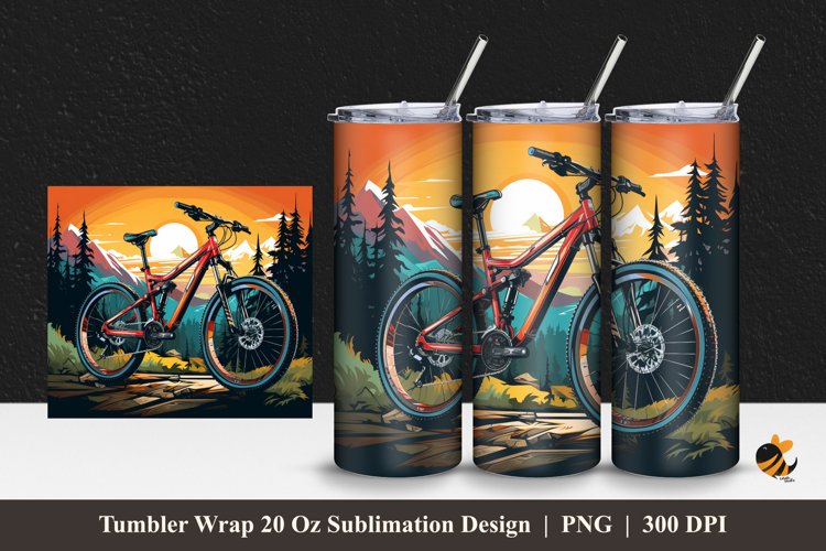 Mountain Bike Clipart Image 19