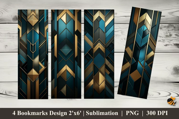 Luxury Design Bookmarks Sublimation Design