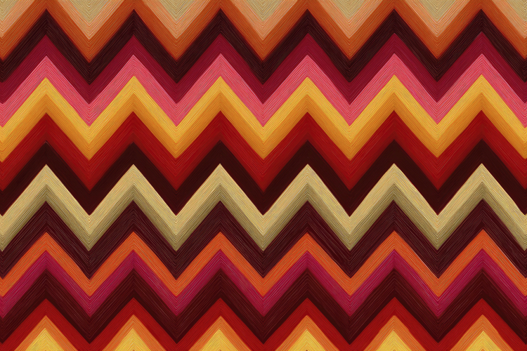 Colorful Zig Zag Pattern Background