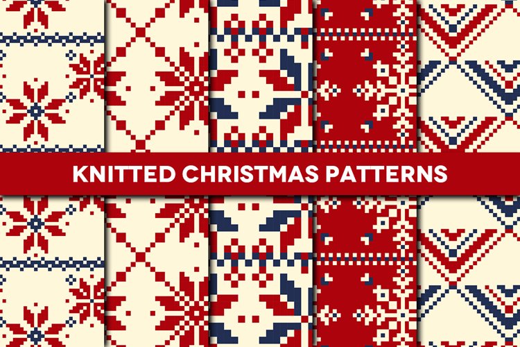 Christmas Seamless Pattern Image 9