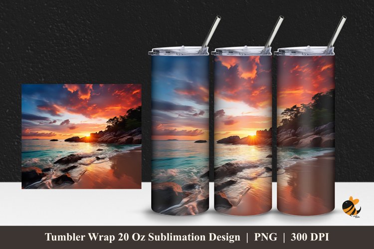 Beach Sublimation Design Image 5