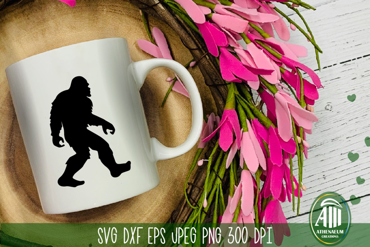 Bigfoot SVG | Laser Cut Design | Silhouette Cricut Glowforge