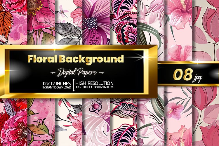 Floral Background Image 16