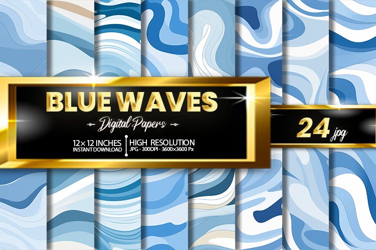 Blue Texture Image 18