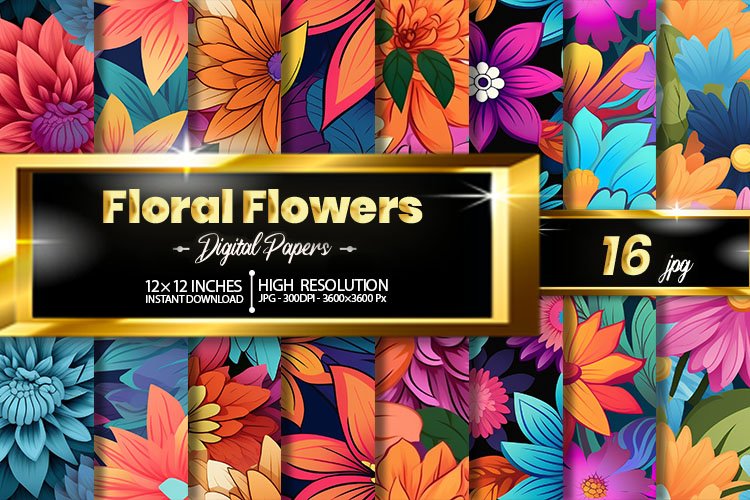 Floral Background Image 15