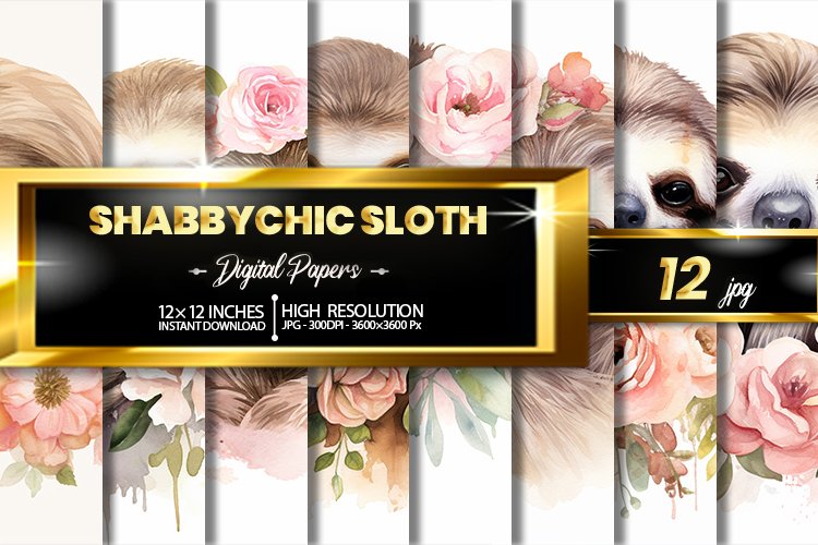 Sloth Clipart Image 16