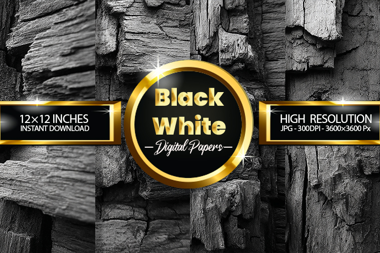 Black Wood Texture Image 10