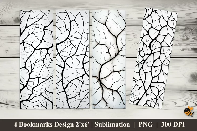 Bushy Twigs Bookmarks Sublimation Design