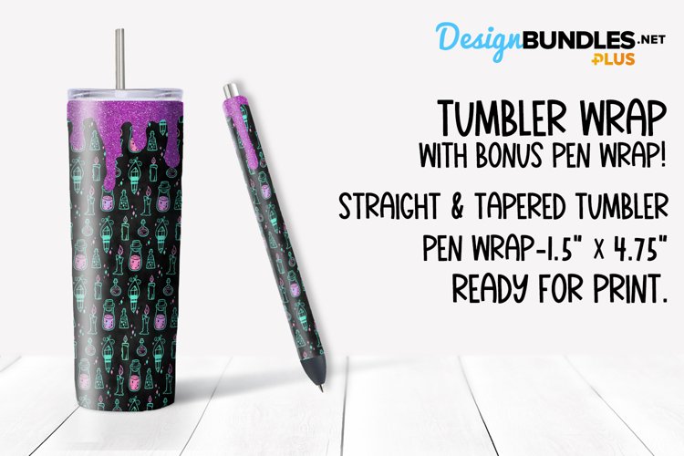 Halloween Tumbler Wrap Image 23