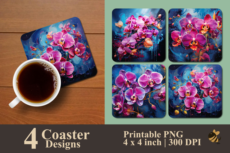 Orchid Clipart Image 8