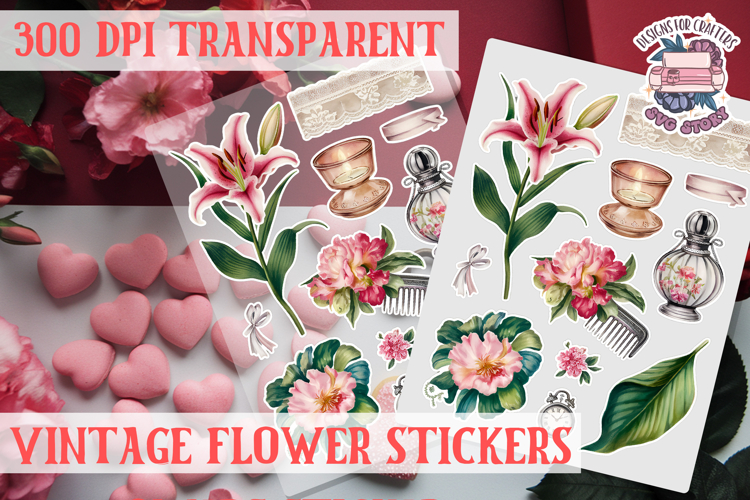 Retro Flowers Svg Image 16