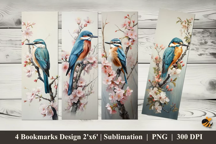 Chinese Style Bookmarks Sublimation Design