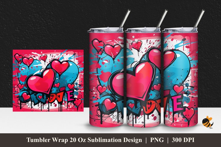Labor of Love Tumbler Wrap Sublimation Design 1 example image 1