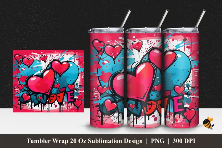 Labor of Love Tumbler Wrap Sublimation Design 1