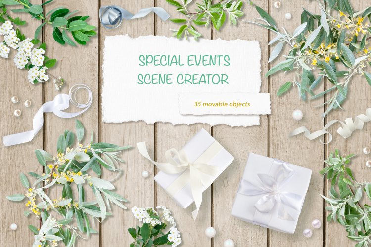 Special Events Scene Creator - PSD, PNG