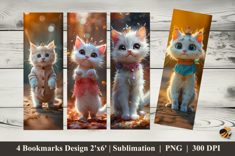 Graceful Charm Bookmarks Sublimation Design