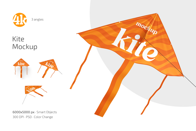Kite Mockup Set