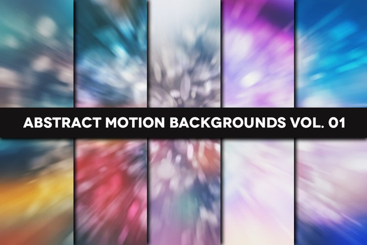 Abstract Motion Backgrounds Vol. 01