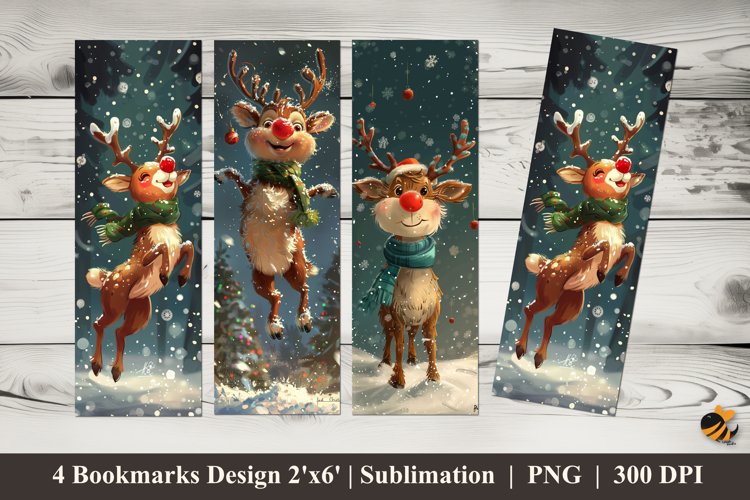 Cute Fun Bookmarks Sublimation Design