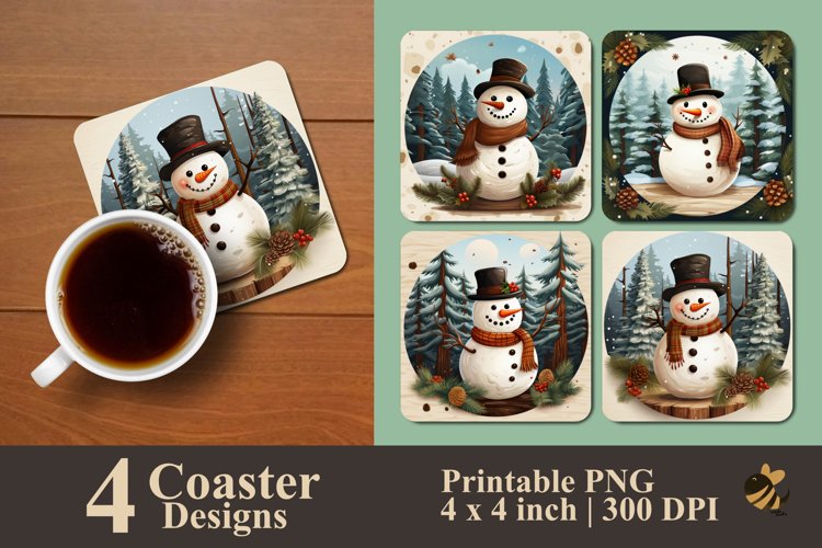 Cute Snowman Clipart Image 19