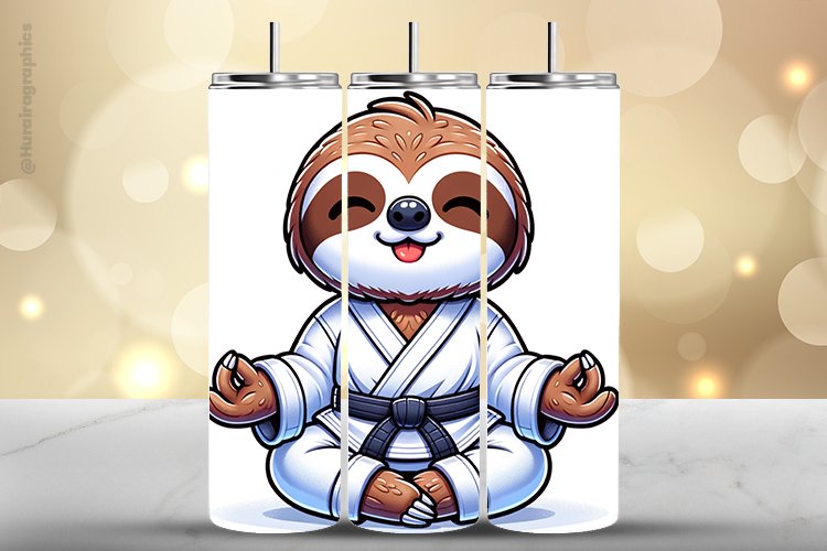 Sloth Tumbler Wrap| Tumbler Sublimation Wrap