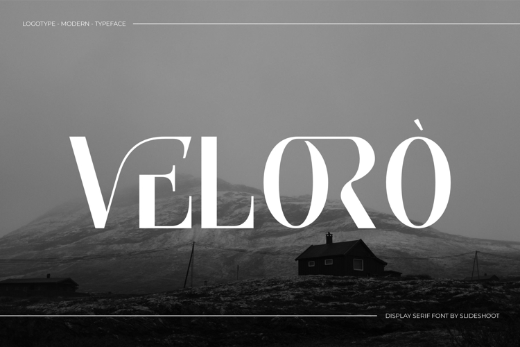Veloro || Modern Classy Sans Serif Font