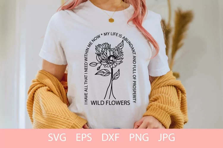 I Have All That I need Within Me Now SVG File