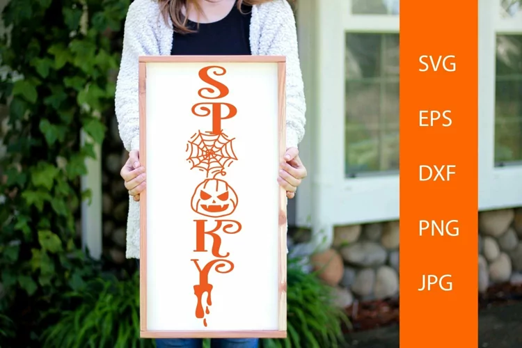 Spooky Halloween SVG Cut File