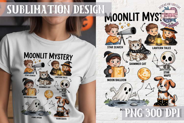 Cute Halloween Clipart PNG Sublimation Cozy Ideas Tshirt
