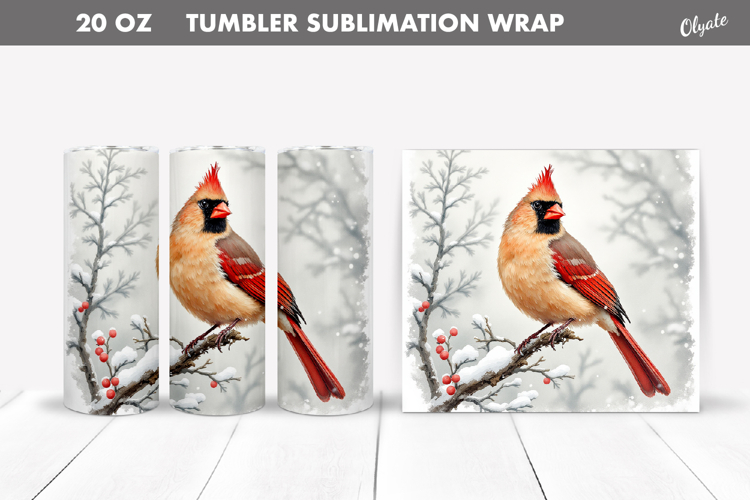 Christmas Tumbler Wrap