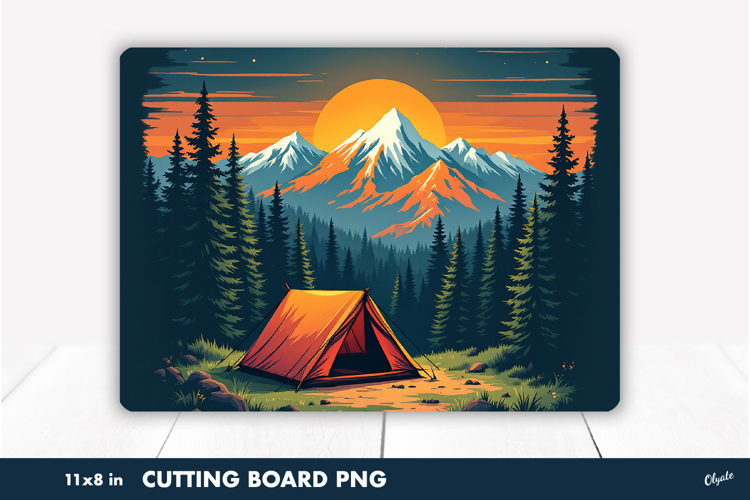 Adventure Cutting Board. Nature Cutting Board Sublimation