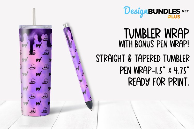 Halloween Tumbler Wrap