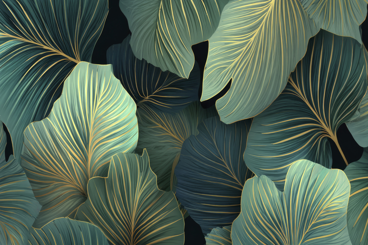Tropical Leaf Background
