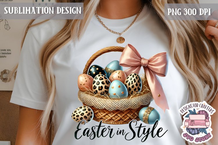 Easter Bunny Leopard Print PNG Holidays Spring Cute Animals