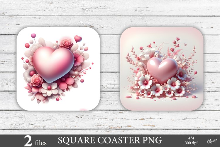 Pink Heart Png Image 3