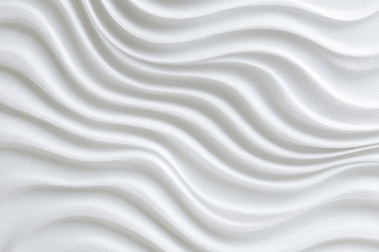 White Wave Pattern Background