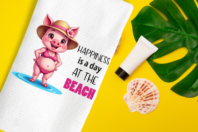 Beach Towel Clipart Image 5