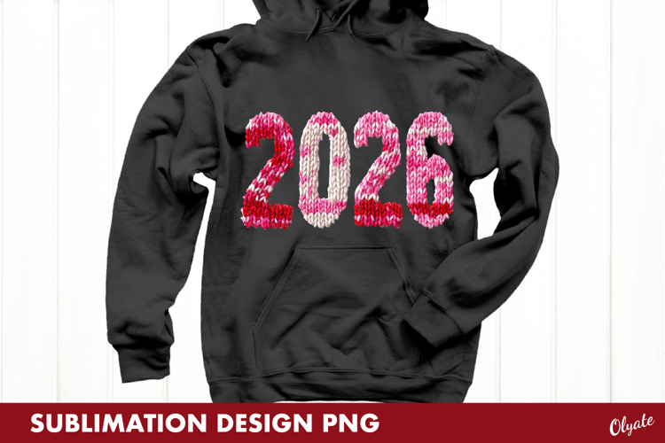 2026 Sublimation PNG, New Year Tshirt Sublimation PNG